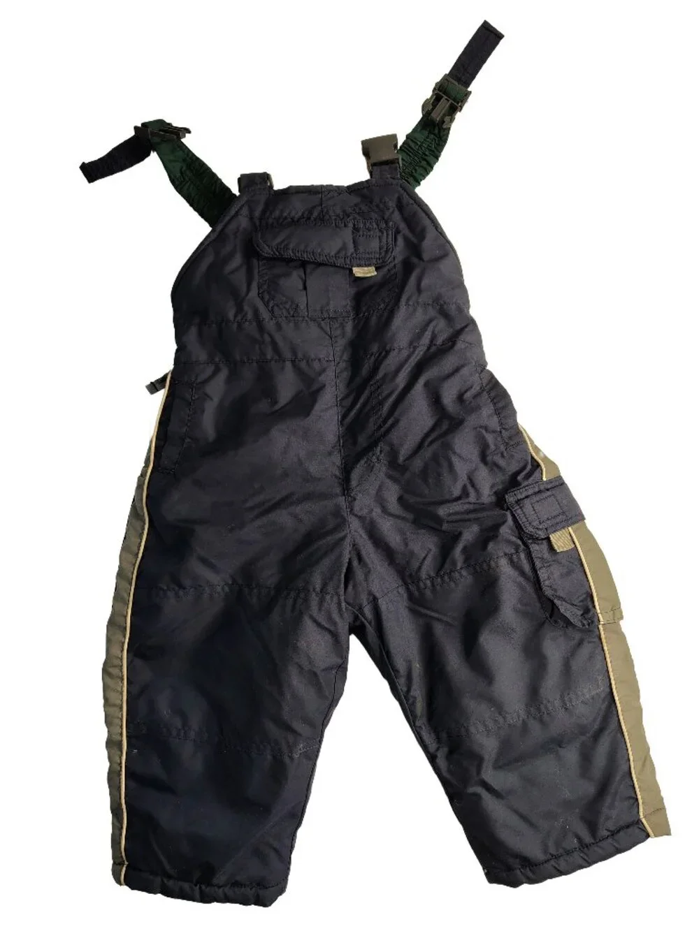 Children's Unisex Vintage 90s Navy Blue Size 24M OshKosh Bgosh Branded Snowsuit
